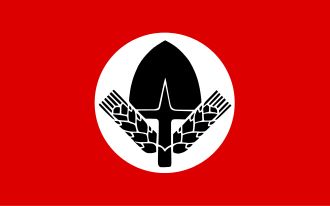 Flagge Kaffeebohne